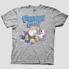 Men's Family Guy Short Sleeve Graphic T-shirt - Heather Grey