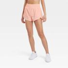 Women's Crinkle Tulip Run Shorts 3 - All In Motion Light Pink