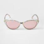 Girls' Sprinkle Cat Eye Sunglasses - Art Class One Size,