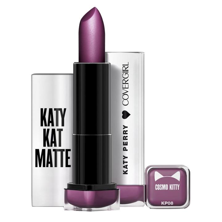 Covergirl Katy Kat Matte Lipstick Kp08 Cosmo Kitty .12oz, Purple