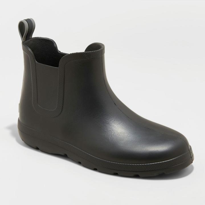 Men's Totes Cirrus Chelsea Rainboots - Black