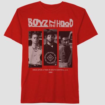 Men's Sony Pictures Boyz N The Hood Short Sleeve Graphic T-shirt - Red