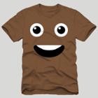 C-life Men's Short Sleeve Emoji Graphic T-shirt - Brown