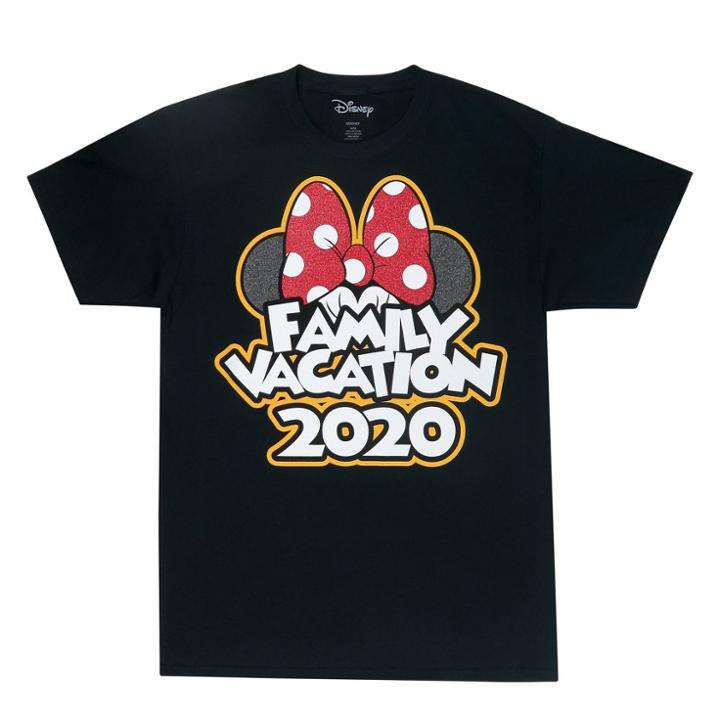 Women's Minnie Family Vacation 2020 T-shirt - Disney - Black S, Men's,