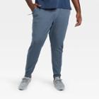 Men's Big & Tall Tech Fleece Jogger Pants - All In Motion Navy Xxxl, Blue