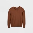 Men's Regular Fit Pullover Sweater - Goodfellow & Co Brown