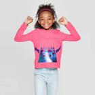 Girls' Dino Flip Sequin Pullover Sweatshirt - Cat & Jack Dark Pink