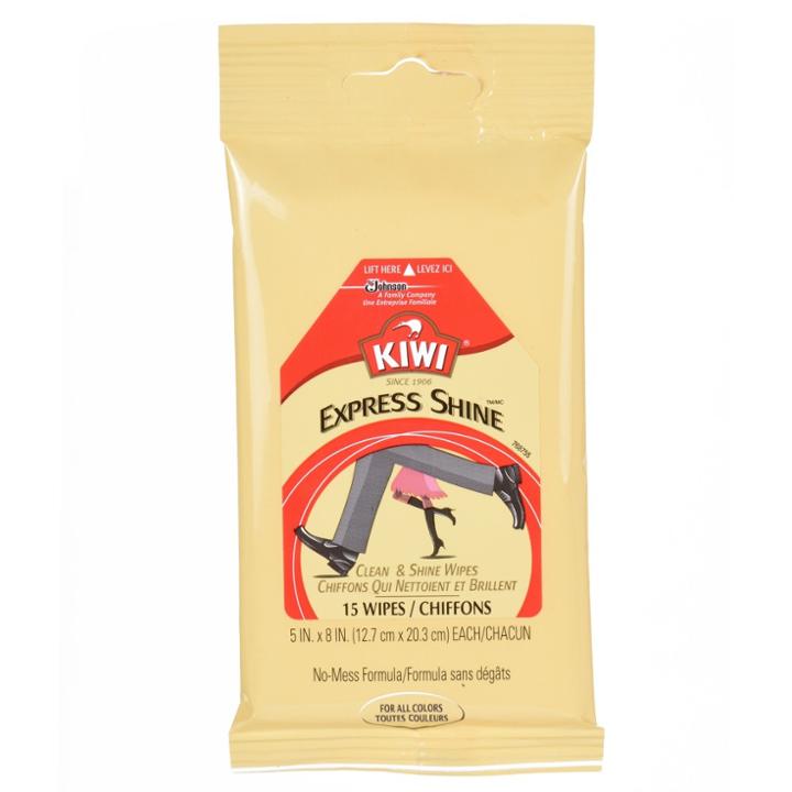 Kiwi Express Clean And Shine Wipes