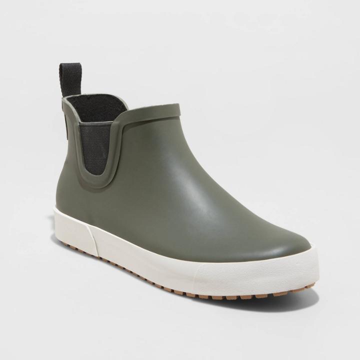 Women's Shirley Rain Boots - Universal Thread Olive Green