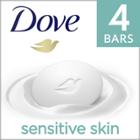 Dove Beauty Sensitive Skin Unscented Beauty Bar Soap - 4pk