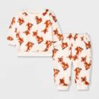 Baby Rudolph The Red-nosed Reindeer Top And Bottom Set - Brown