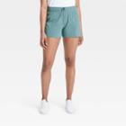 Women's Stretch Woven Shorts - All In Motion Jade