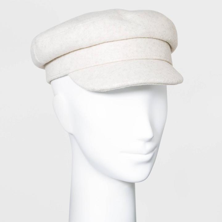 Women's Felt Captain Hat - Universal Thread Cream, Ivory