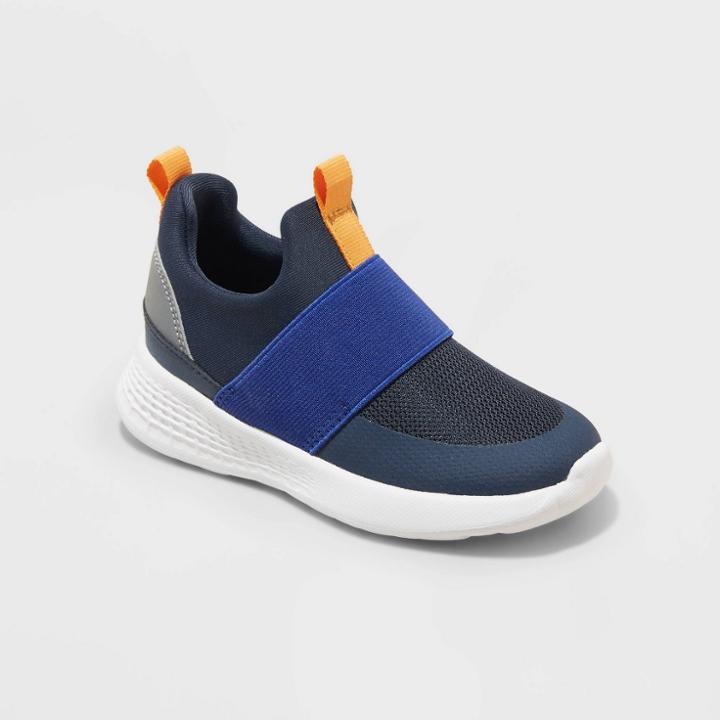 Toddler Slip-on Sneakers - Cat & Jack Navy Blue
