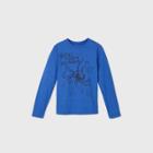 Boys' Long Sleeve Octopus Graphic T-shirt - Cat & Jack Blue