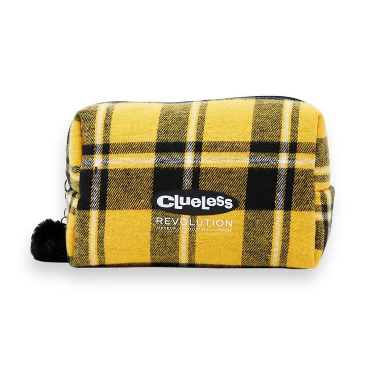 Makeup Revolution X Clueless Cosmetic Bag - Tartan Plaid