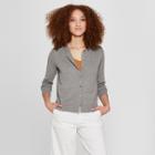 Women's Any Day Cardigan Sweater - A New Day Gray