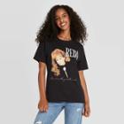 Merch Traffic Women's Reba Plus Size Short Sleeve Graphic T-shirt - Black
