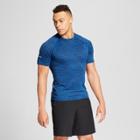 Men's Running Jacquard T-shirt - C9 Champion Winter River Teal Heather