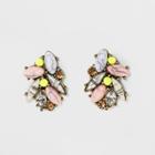 Sugarfix By Baublebar Crystal And Stone Stud Earrings, Girl's,
