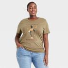 Well Worn Black History Month Women's Plus 'melanin Magic' Short Sleeve Graphic T-shirt - Green