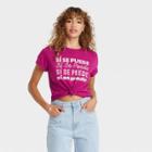 Well Worn Latino Heritage Month Women's Si Se Puede Short Sleeve T-shirt - Vibrant Purple