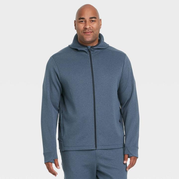 Men's Tech Fleece Full Zip Hoodie - All In Motion Navy