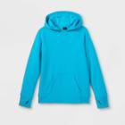 Boys' Fleece Hooded Sweatshirt - All In Motion Turquoise Blue