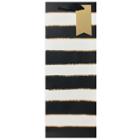 Paper Riot Co. Stripes Wine Bag - Spritz , White Black