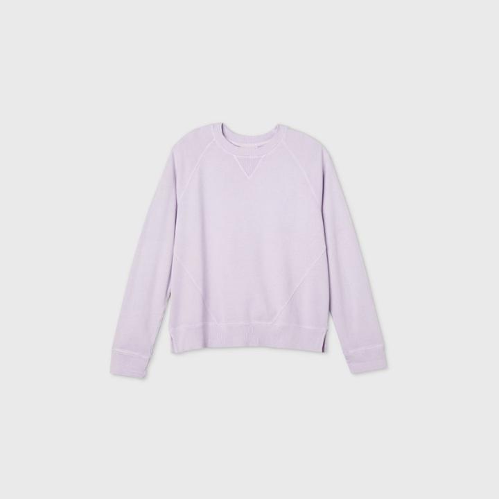 Women's Crewneck Sweatshirt - Universal Thread Lavender