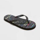 Kids' Sam Slip-on Flip Flops - Cat & Jack Black