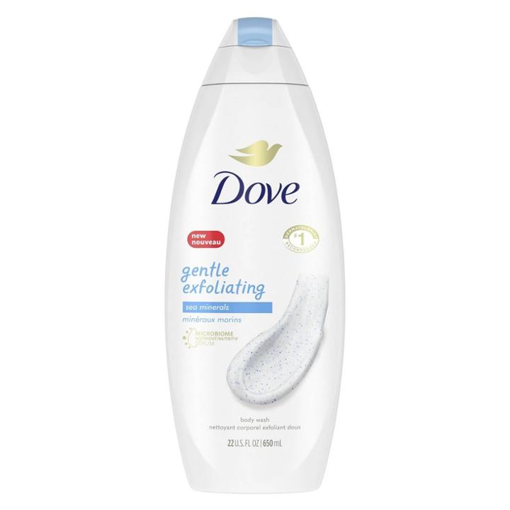 Dove Beauty Gentle Exfoliating Nourishing Body Wash