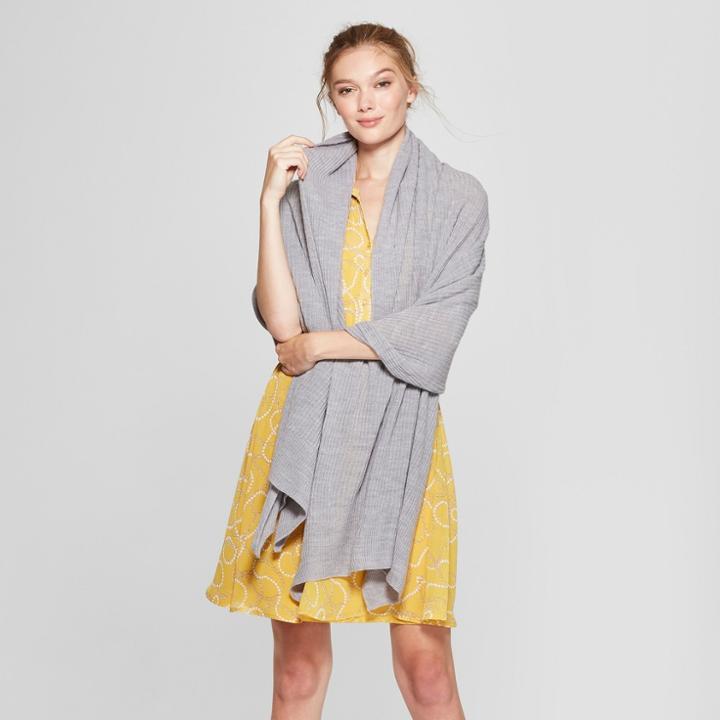 Women's Travel Wrap - A New Day Gray