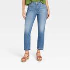 Women's High-rise Bootcut Cropped Jeans - Universal Thread