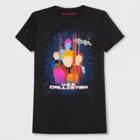 Hybrid Apparel Men's Short Sleeve Black Mirror Uss Callister Crew T-shirt - New Snow