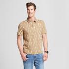 Men's Short Sleeve Polo Shirt - Goodfellow & Co Sculptural Tan