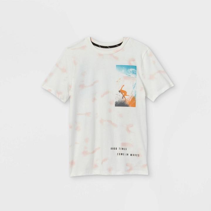 Boys' Graphic Short Sleeve T-shirt - Art Class White