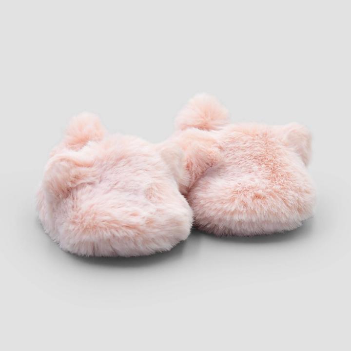 Baby Girls' Bear Constructed Bootie Slippers - Just One You Made By Carter's Pink