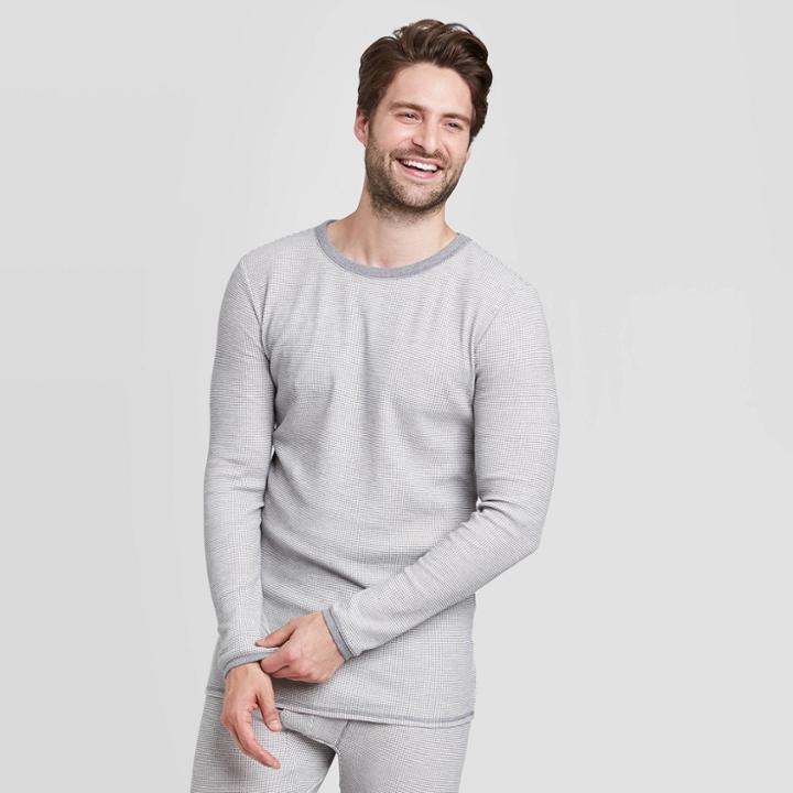 Men's Tall Thermal Undershirt - Goodfellow & Co Gray