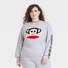 Women's Paul Frank Plus Size Graphic Sweatshirt - Gray