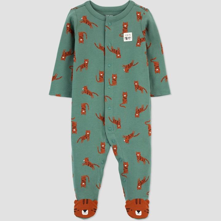 Baby Boys' Tiger Sleep N' Play - Just One You Made By Carter's Green Newborn