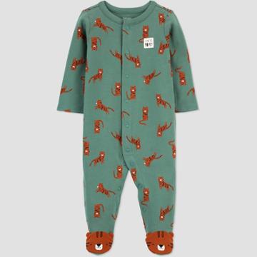 Baby Boys' Tiger Sleep N' Play - Just One You Made By Carter's Green Newborn