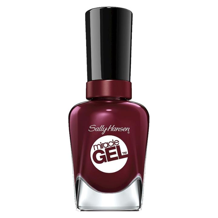 Sally Hansen Miracle Gel Nail Polish - Wine Stock 480, Royal Burgundy