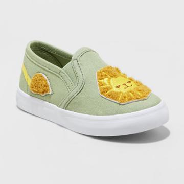 Toddler Boys' Lander Lion Twin Gore Sneakers - Cat & Jack Olive