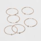 Clear Stones Ring Set - A New Day Rose Gold,
