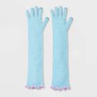 Women's Long Knit Gloves - Wild Fable Blue