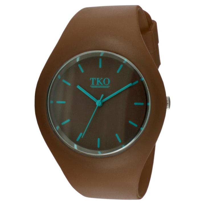 Target Women's Tko Candy Ii Rubber Strap Watch - Brown