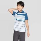 Boys' Short Sleeve Polo Shirt - Cat & Jack Blue