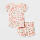 Toddler Girls' Disney Princess Printed Top And Bottom