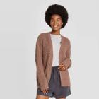Women's Open Layering Cardigan - Universal Thread Brown